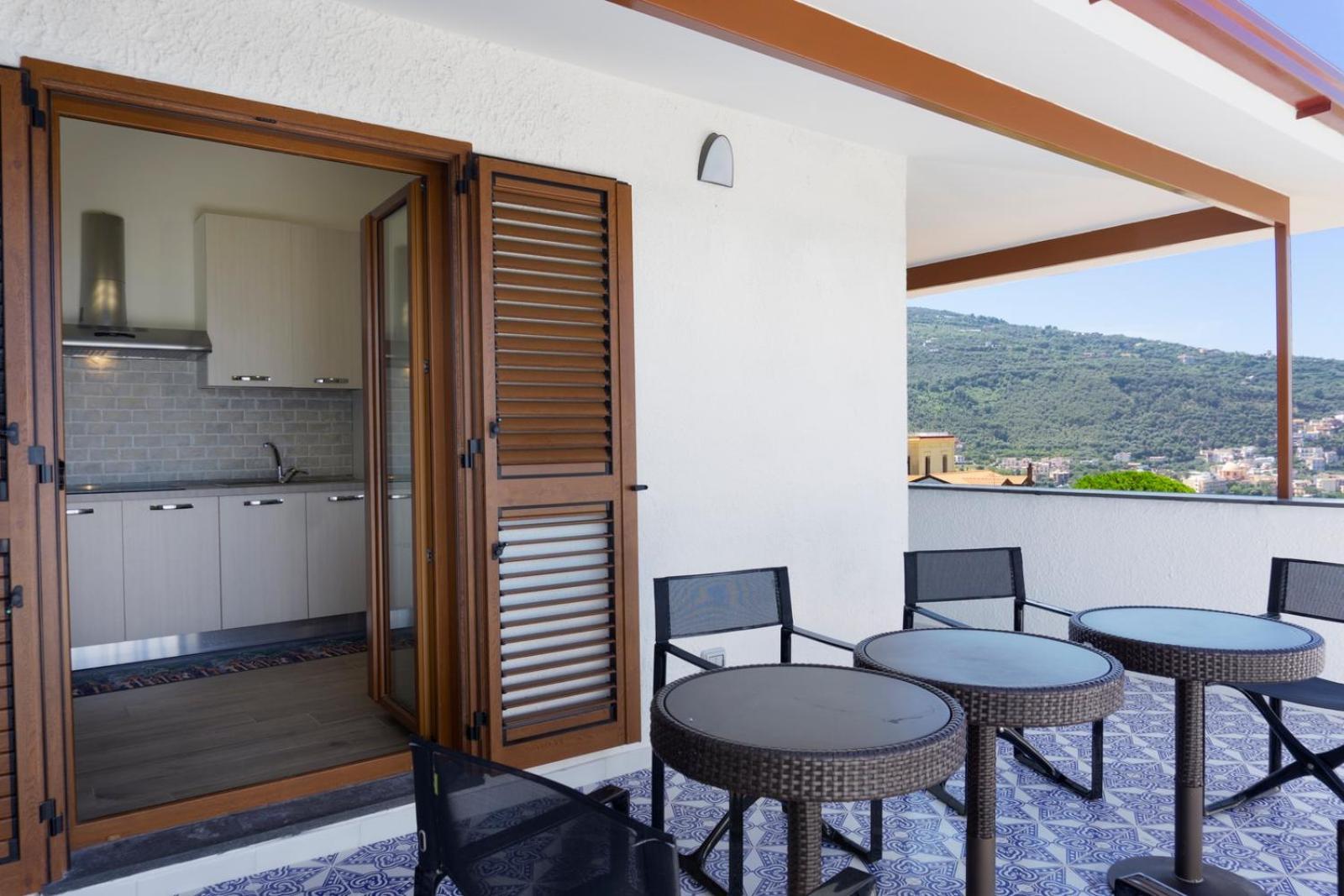 Appartamento In Villa Ariel Vico Equense Exteriör bild